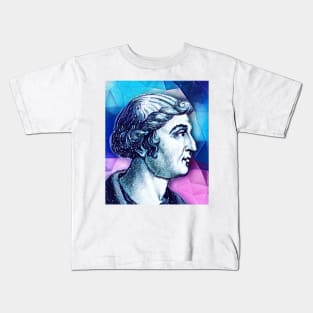 Cassius Dio Snowy Portrait | Cassius Dio Artwork 13 Kids T-Shirt